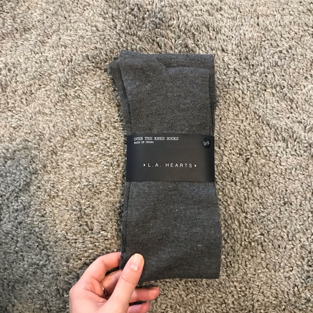 LA Hearts socks